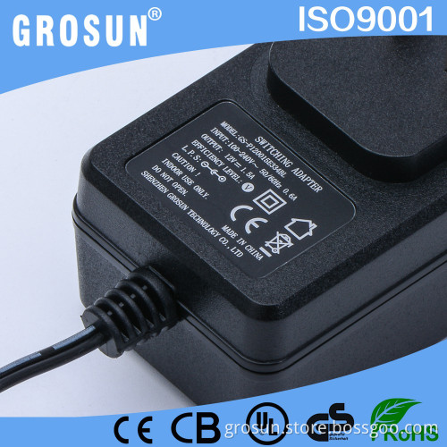 UL Listed 12Volt 1.5Amp Power Adapter Charger AC to DC Converter 12V 1.5A Switch Adapter for CCTV Camera